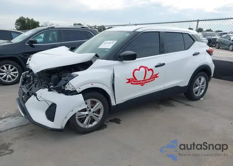 2022 Nissan Kicks S Xtronic Cvt z USA, uszkodzony, nr VIN 3N1CP5BV0NL481024